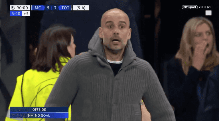 Manchester City’s celebrations of disallowed goal are heartbreaking Manchester City’s celebrations of disallowed goal are heartbreaking