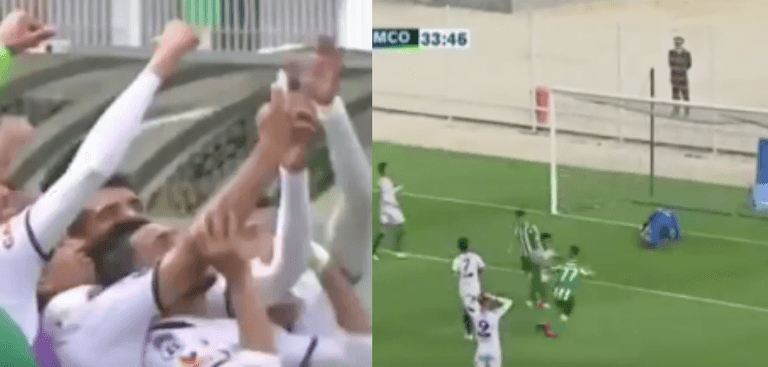 Team attempts ‘Balotelli selfie’ celebration, immediately regrets decision Team attempts ‘Balotelli selfie’ celebration, immediately regrets decision