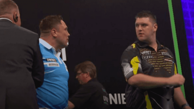 Daryl Gurney apologises for incident with Gerwyn Price after Premier League clash Daryl Gurney apologises for incident with Gerwyn Price after Premier League clash
