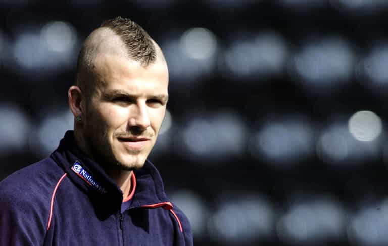 David Beckham explains how Alex Ferguson made him shave off mohawk in Wembley dressing room David Beckham explains how Alex Ferguson made him shave off mohawk in Wembley dressing room