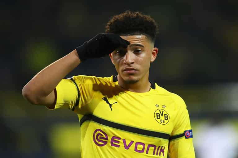 Jadon Sancho 50/50 to join Manchester United this summer Jadon Sancho 50/50 to join Manchester United this summer