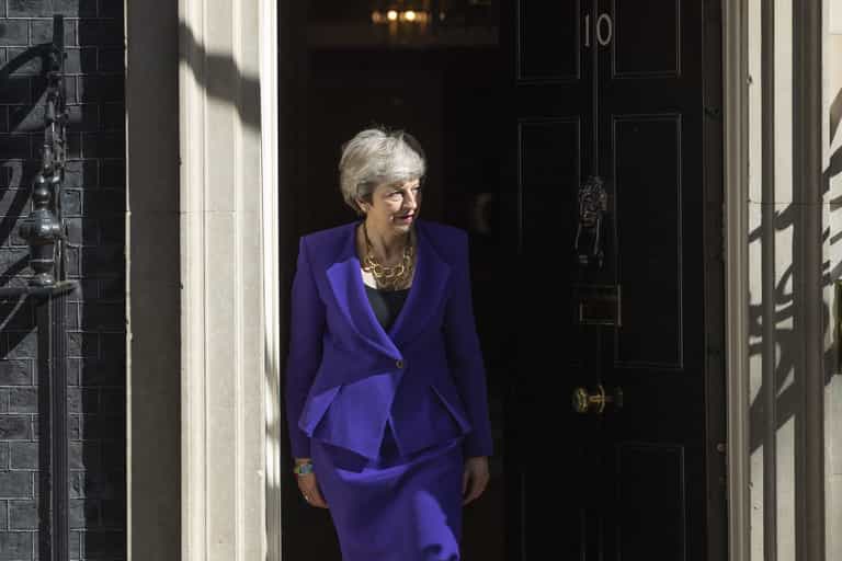 Theresa May adds kicking a football to the list of things she can’t do like a normal person Theresa May adds kicking a football to the list of things she can’t do like a normal person