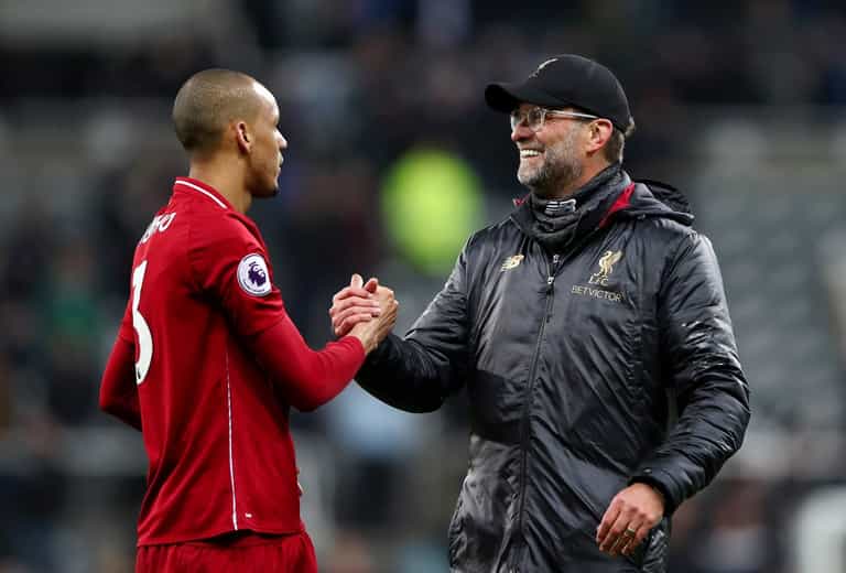 Rival fans rage at Fabinho ‘dive’ which led to Liverpool’s crucial winner Rival fans rage at Fabinho ‘dive’ which led to Liverpool’s crucial winner