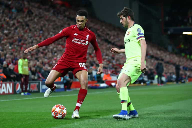 Cesc Fabregas had huge praise for Alexander-Arnold after his quick corner Cesc Fabregas had huge praise for Alexander-Arnold after his quick corner