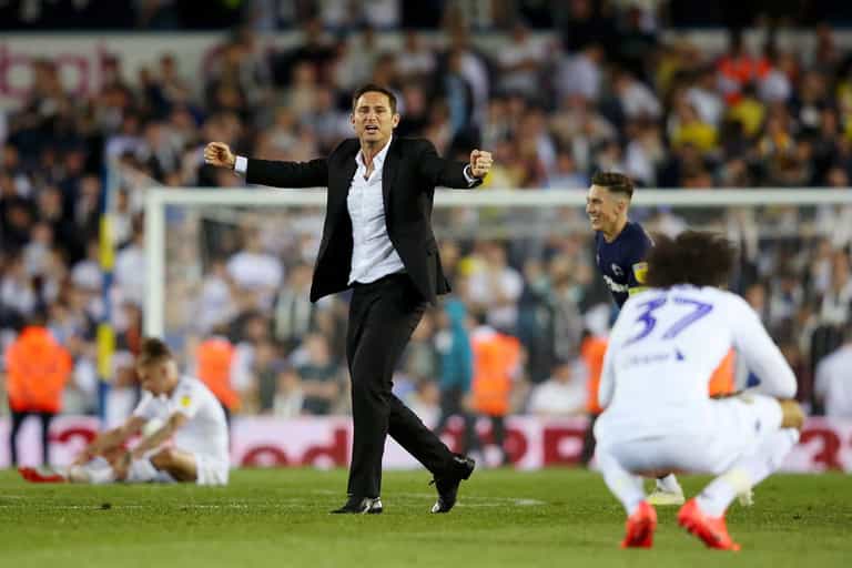 Frank Lampard racks up enormous bar bill after Derby County beat Leeds United Frank Lampard racks up enormous bar bill after Derby County beat Leeds United