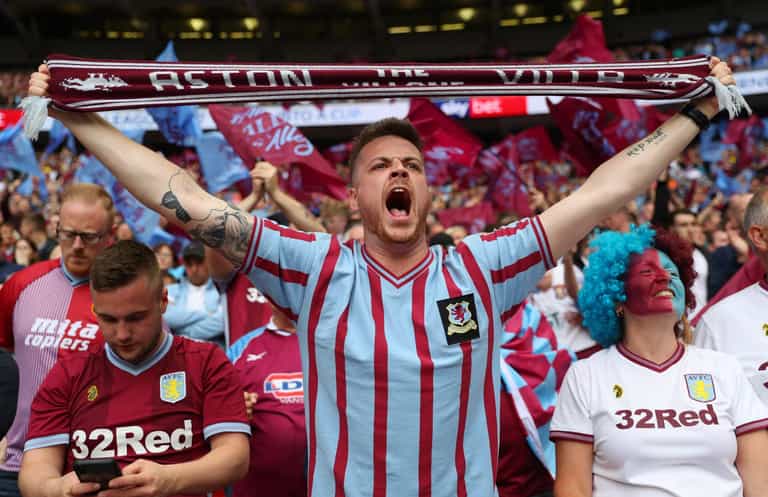 Aston Villa promoted to Premier League after Play-Off Final win Aston Villa promoted to Premier League after Play-Off Final win