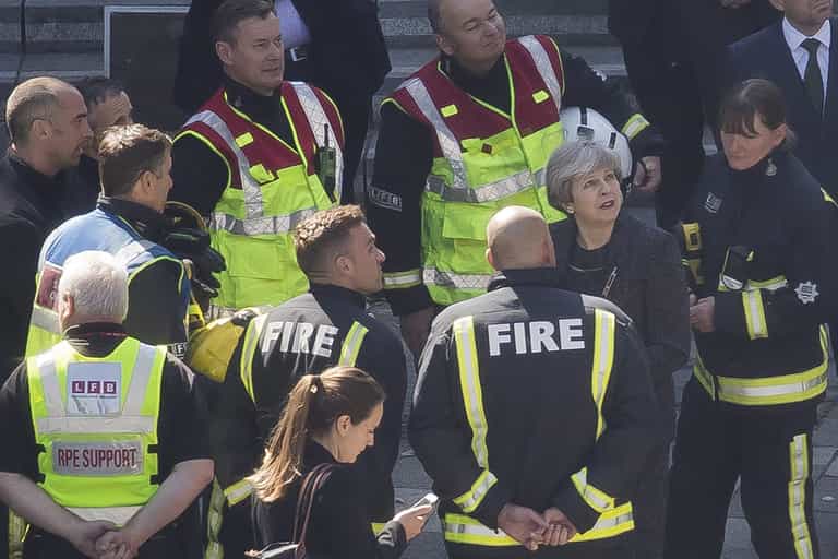 Theresa May labelled ‘disgraceful’ by Fire Brigades Union for listing Grenfell response as part of legacy Theresa May labelled ‘disgraceful’ by Fire Brigades Union for listing Grenfell response as part of legacy