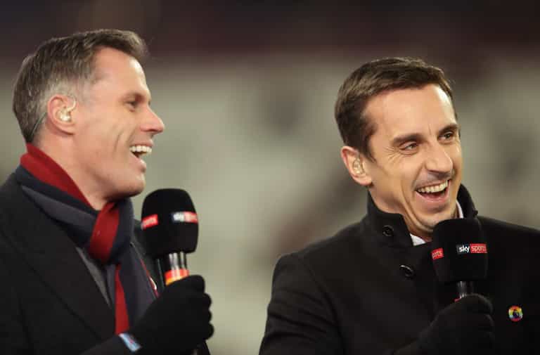 Jamie Carragher asks if Gary Neville has the balls to call Glazers out Jamie Carragher asks if Gary Neville has the balls to call Glazers out