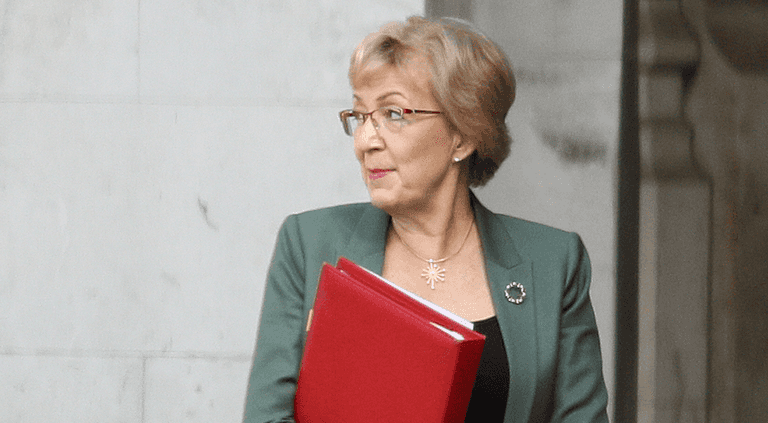 Andrea Leadsom quits government as pressure mounts on Theresa May Andrea Leadsom quits government as pressure mounts on Theresa May