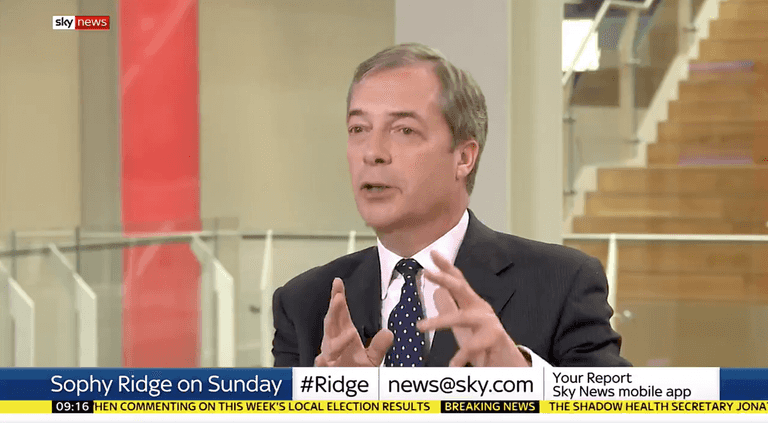 Nigel Farage challenges Jeremy Corbyn to Brexit debate ahead of European elections Nigel Farage challenges Jeremy Corbyn to Brexit debate ahead of European elections