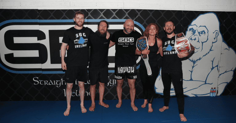 Conor McGregor’s coach puts WWE superstars through a gym workout Conor McGregor’s coach puts WWE superstars through a gym workout