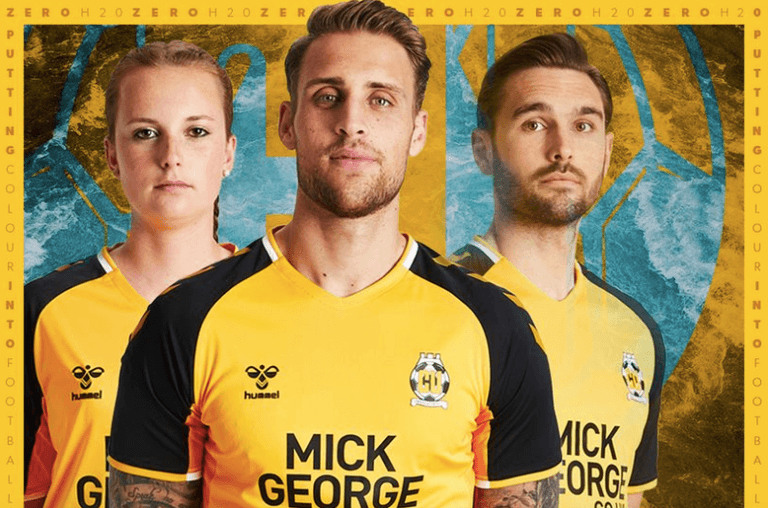 Cambridge United unveil early contender for kit of the season Cambridge United unveil early contender for kit of the season