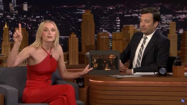Sophie Turner names person she believes is to blame for Starbucks cup in Game of Thrones Sophie Turner names person she believes is to blame for Starbucks cup in Game of Thrones