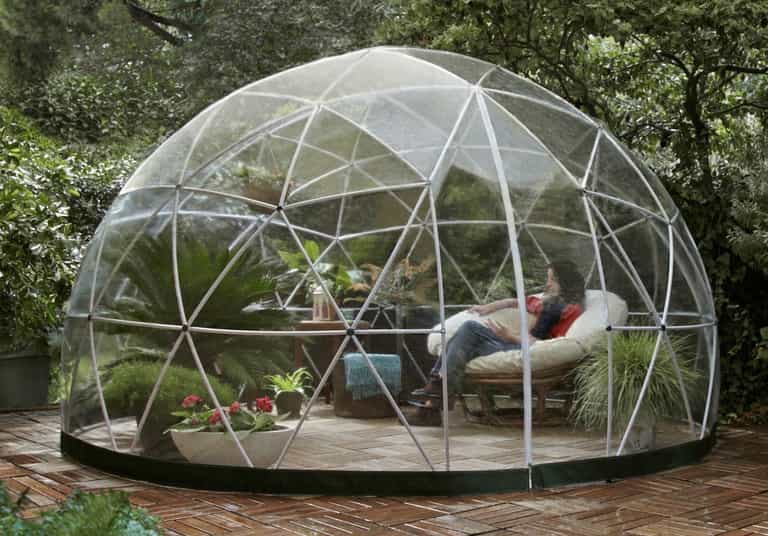 You can now buy a glass igloo to add some swag to your garden this summer You can now buy a glass igloo to add some swag to your garden this summer
