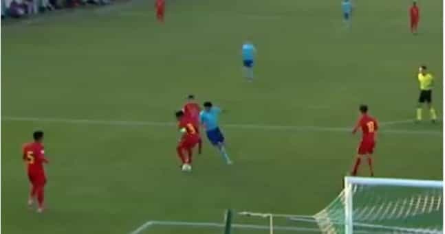 Liverpool youth defender Ki-Jana Hoever scores cracker on international duty Liverpool youth defender Ki-Jana Hoever scores cracker on international duty