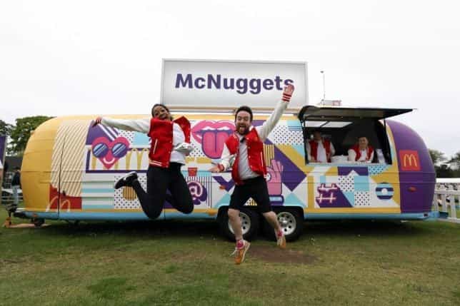 McDonald’s offer lucky couple chance to have wedding catered by McNugget van McDonald’s offer lucky couple chance to have wedding catered by McNugget van