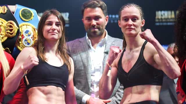 Class gesture from Delfine Persoon to Katie Taylor after tense face-off Class gesture from Delfine Persoon to Katie Taylor after tense face-off