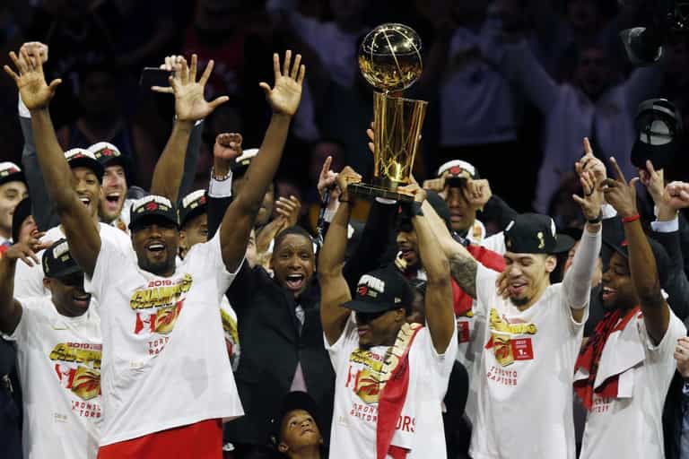 The Toronto Raptors have won their first ever NBA championship The Toronto Raptors have won their first ever NBA championship