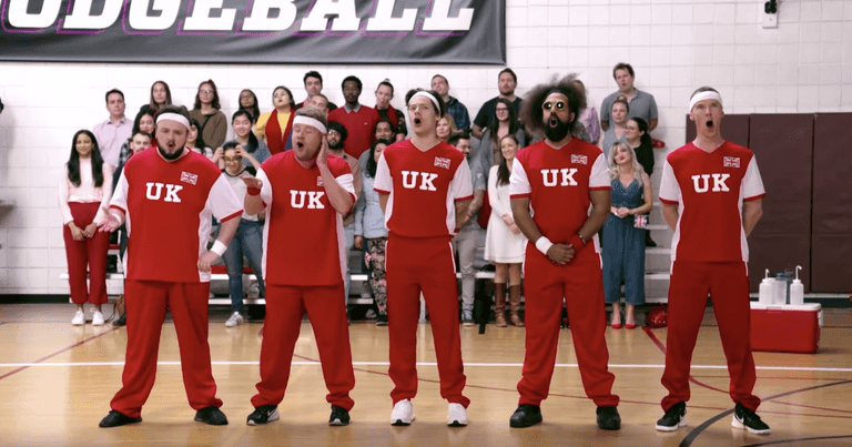 A post-match analysis of Team USA vs Team UK celebrity dodgeball game A post-match analysis of Team USA vs Team UK celebrity dodgeball game