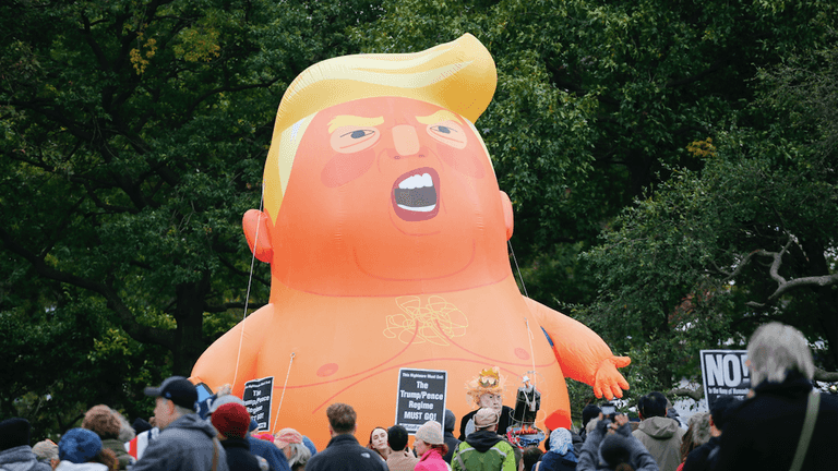 Donald Trump baby balloon will once again soar above London during president’s state visit Donald Trump baby balloon will once again soar above London during president’s state visit