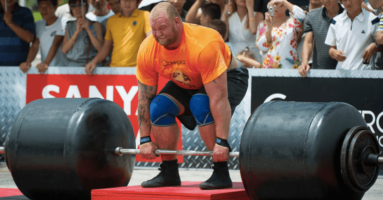 The Mountain easily crushes a 365kg deadlift ahead of World’s Strongest Man The Mountain easily crushes a 365kg deadlift ahead of World’s Strongest Man