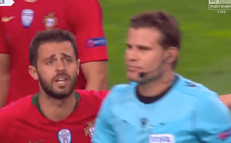 Incredible VAR twist as Portugal penalty cancelled as Switzerland awarded one of their own Incredible VAR twist as Portugal penalty cancelled as Switzerland awarded one of their own