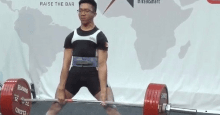 Nine stone Canadian deadlifts over four times his own bodyweight for new world record Nine stone Canadian deadlifts over four times his own bodyweight for new world record