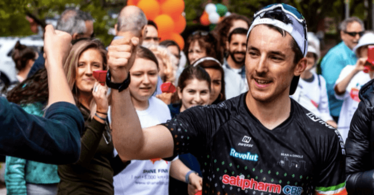 This man completed a run and cycle across America without taking a rest day This man completed a run and cycle across America without taking a rest day