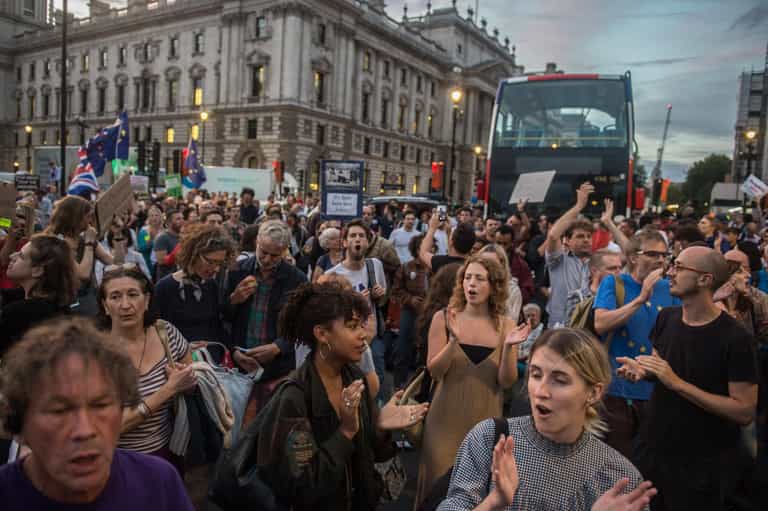 Thousands protest Boris Johnson’s move to prorogue parliament Thousands protest Boris Johnson’s move to prorogue parliament