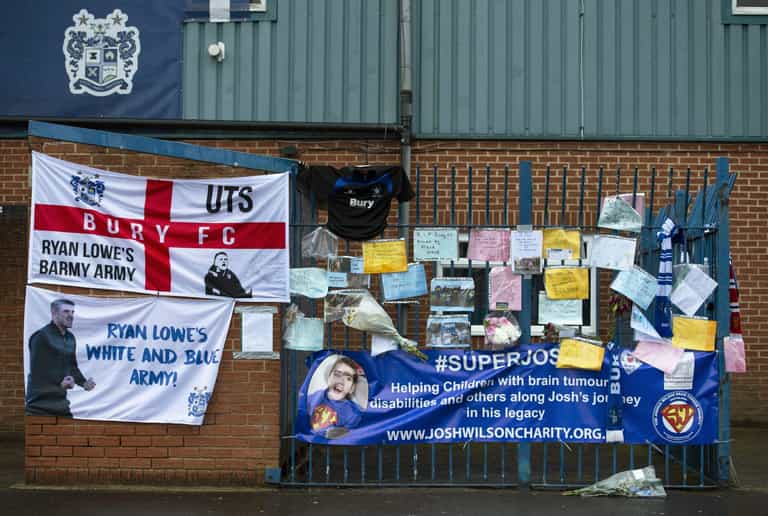 Community Spirit still holding on at Bury as Gigg Lane plays host to new Sporting Memories group Community Spirit still holding on at Bury as Gigg Lane plays host to new Sporting Memories group
