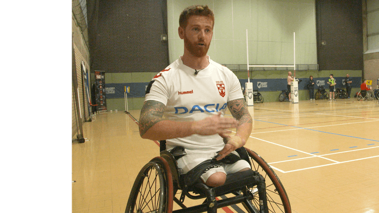 Soldier who lost legs in Afghanistan says wheelchair rugby saved his life Soldier who lost legs in Afghanistan says wheelchair rugby saved his life
