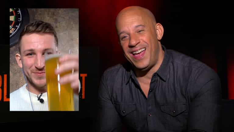 Having a pint with Vin Diesel over Skype Having a pint with Vin Diesel over Skype