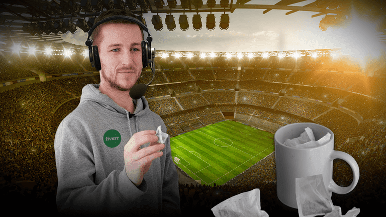 Fiverr: DIY indoor sports with professional commentary Fiverr: DIY indoor sports with professional commentary