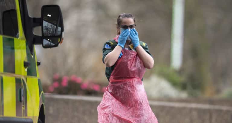 The UK government is not providing the NHS with adequate PPE The UK government is not providing the NHS with adequate PPE