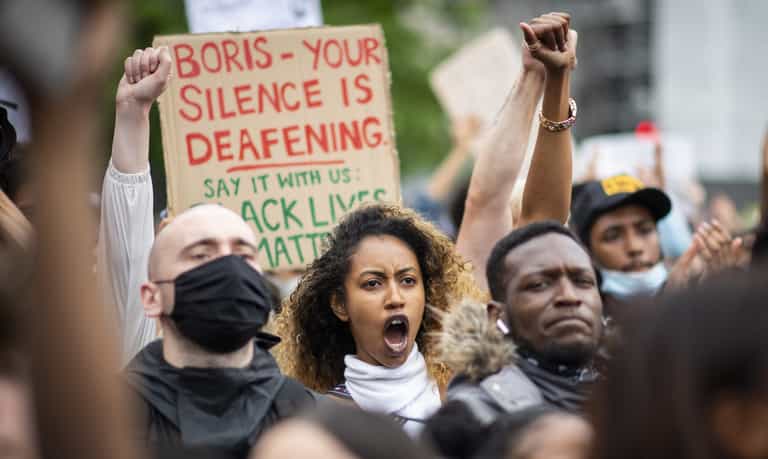 Thousands march in London for Black Lives Matter Thousands march in London for Black Lives Matter