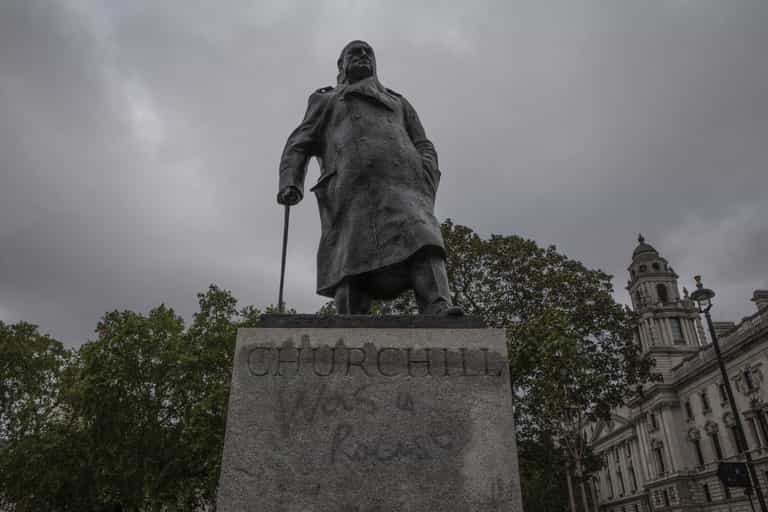 Why a group of Tory MPs cleaned the Churchill statue Why a group of Tory MPs cleaned the Churchill statue
