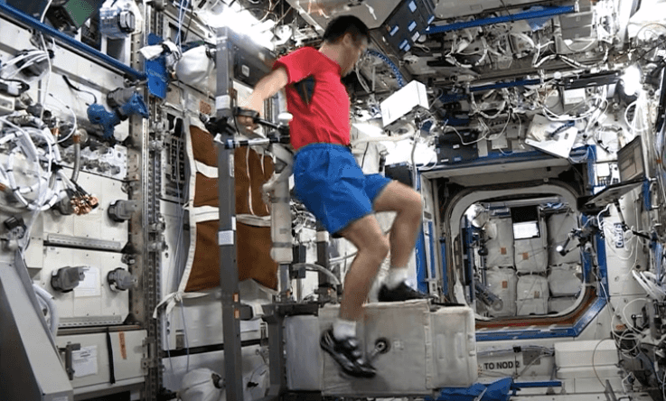 This is how NASA astronauts work out while in space This is how NASA astronauts work out while in space