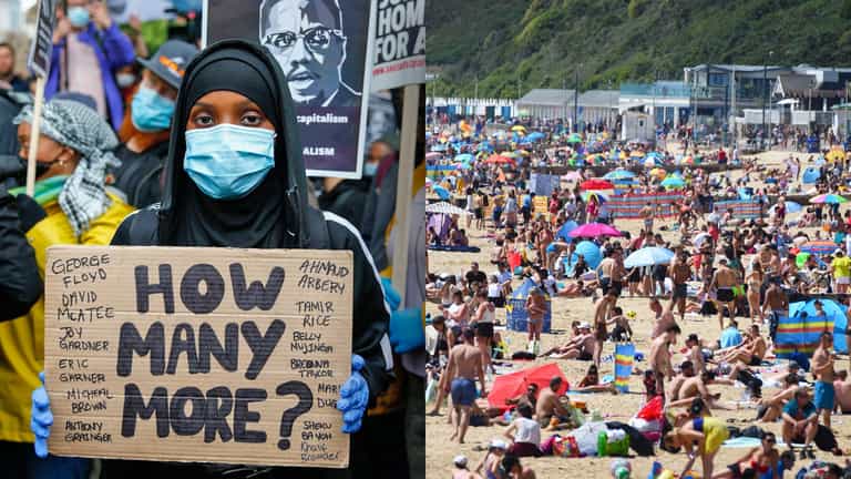 Why #blacklivesmatter protests are different from going to the beach Why #blacklivesmatter protests are different from going to the beach