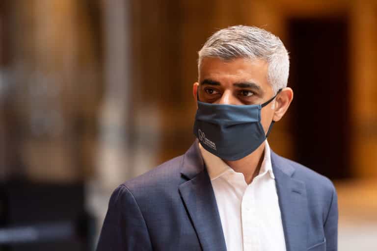 Sadiq Khan: Why don’t our political leaders wear masks? Sadiq Khan: Why don’t our political leaders wear masks?