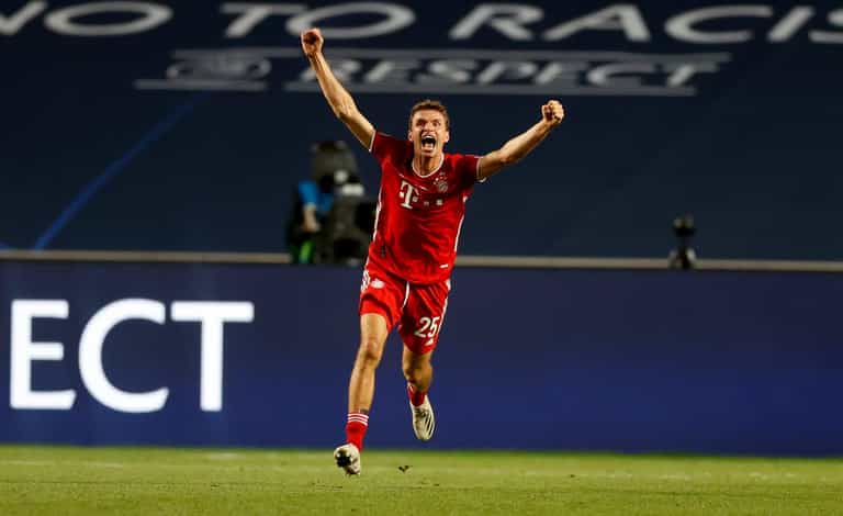 The perfect Thomas Muller first touch that dismantled PSG The perfect Thomas Muller first touch that dismantled PSG