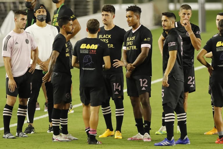 MLS game called off minutes before kick-off as part of Black Lives Matter protests MLS game called off minutes before kick-off as part of Black Lives Matter protests
