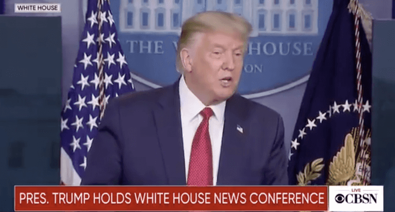 Donald Trump escorted from news conference following shooting outside White House Donald Trump escorted from news conference following shooting outside White House