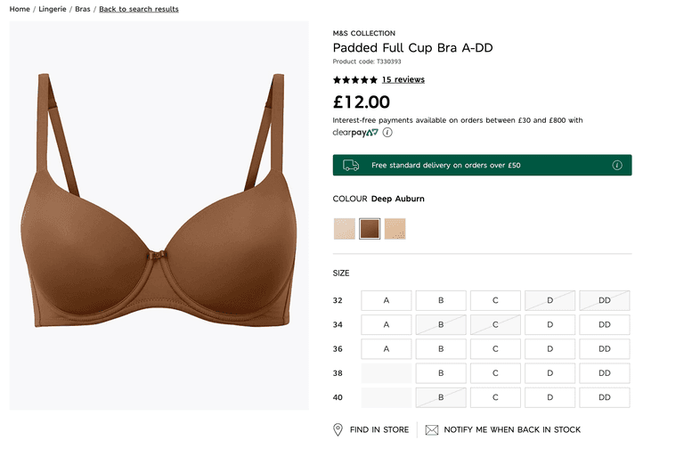 Marks & Spencer issue apology for ‘racist’ bra name Marks & Spencer issue apology for ‘racist’ bra name