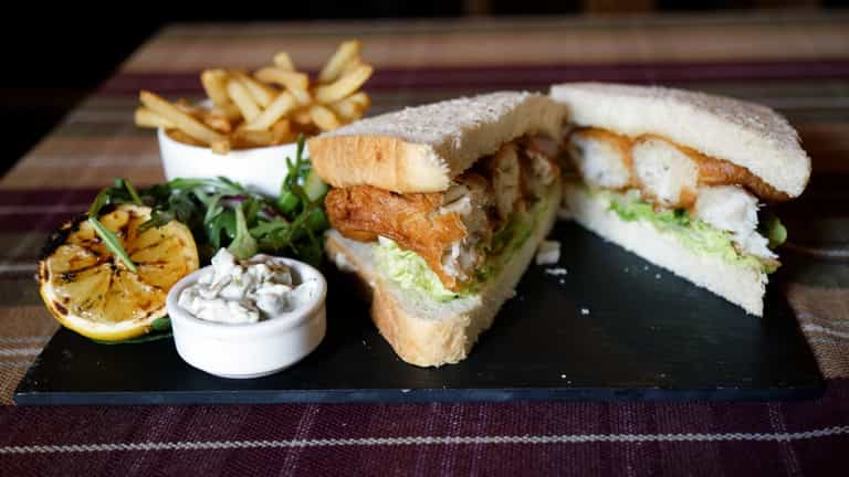 Chef spends 10 years coming up with recipe for the perfect fish finger sandwich Chef spends 10 years coming up with recipe for the perfect fish finger sandwich