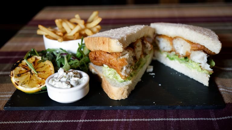 Chef spends 10 years coming up with recipe for the perfect fish finger sandwich Chef spends 10 years coming up with recipe for the perfect fish finger sandwich