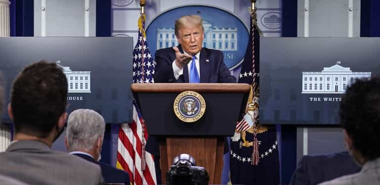 Donald Trump refuses to promise he will leave office peacefully Donald Trump refuses to promise he will leave office peacefully
