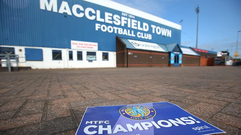 Macclesfield Town stadium for sale for less than a London house Macclesfield Town stadium for sale for less than a London house