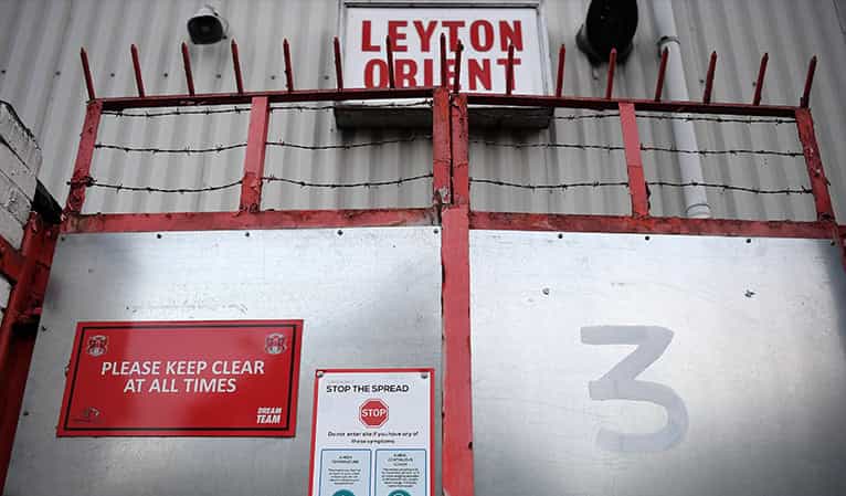 Covid-19 outbreak at Leyton Orient puts Tottenham cup game in doubt Covid-19 outbreak at Leyton Orient puts Tottenham cup game in doubt