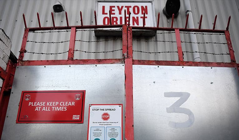 Covid-19 outbreak at Leyton Orient puts Tottenham cup game in doubt Covid-19 outbreak at Leyton Orient puts Tottenham cup game in doubt