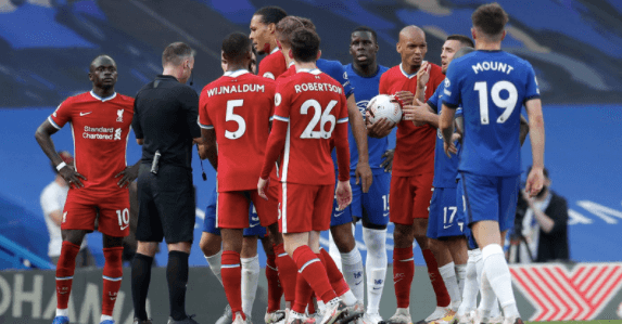 Jurgen Klopp scolds Liverpool players for cheering Chelsea red card Jurgen Klopp scolds Liverpool players for cheering Chelsea red card